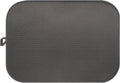FULL BE DARE Dark Gray Dish Drying Mats 17” x 24” – Extra Large Kitchen Drying Mat for Countertop, Absorbent Microfiber Dish Rack Mat, Foldable Dish Pad for Dishes, Pans – Reusable Dish Drainer Mat