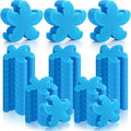 Patelai 40 Pcs Hot Tub Sponge Spa Cleaning Sponges for Hot Tub Oil Absorbing Cleaning Scum for Spa, Bathtub and Swimming Pool to Soak up Oils Bathtub Accessories(Blue Starfish)
