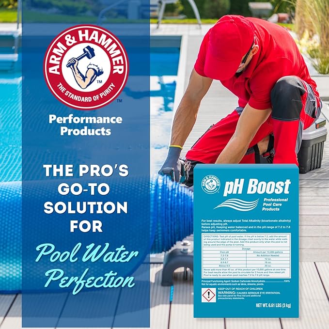 ARM & Hammer pH Boost Professional Pool Care, 6.6 lb (Case of 6)