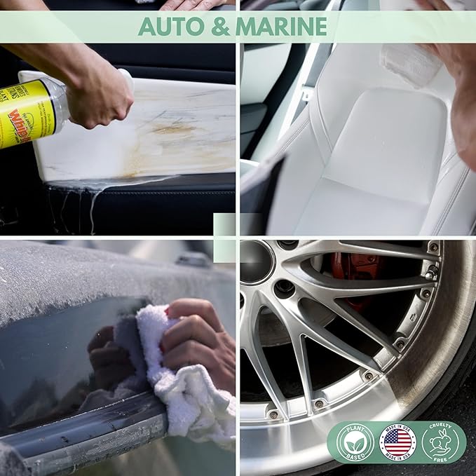 Whip It Cleaner, Multi Purpose Stain Remover CONCENTRATE, Makes 32 Bottles, Plant Based Enzyme Cleaner, Cleaning Food, Grease, Coffee, Wine, Baby Stains, pet stains, Over 500 uses, Made in USA, 32 OZ