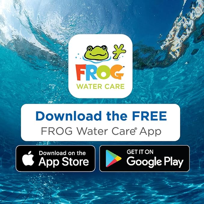 FROG Replacement Chlorine Cartridges for use with Flippin’ FROG Floating Sanitizer System - Prefilled Cartridges Support Easy Pool Maintenance and Cleaner & Clearer Water - 6 Pack