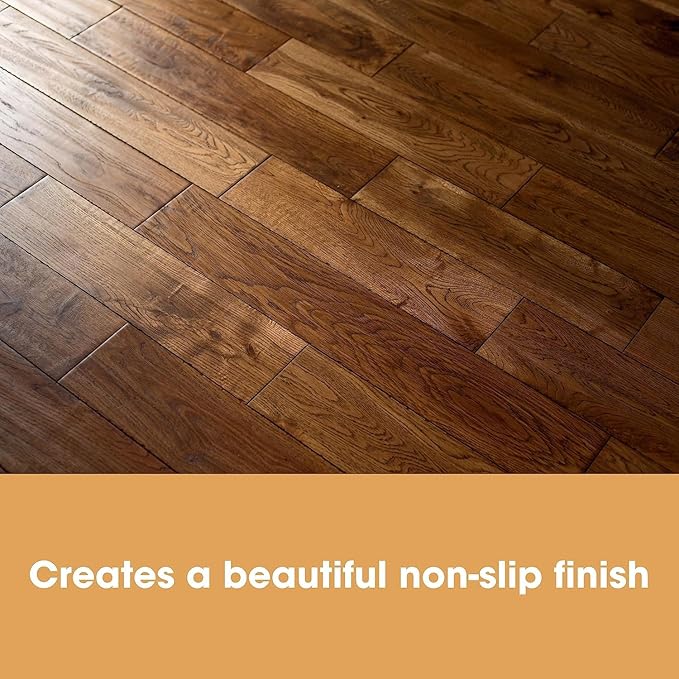Furniture Clinic Wood Floor Polish | 1700 Sq Ft Coverage | Polishes to a Glossy Finish | Protects Against Stains & Fills Scratches | For All Types of Wood Flooring | 17oz/500ml