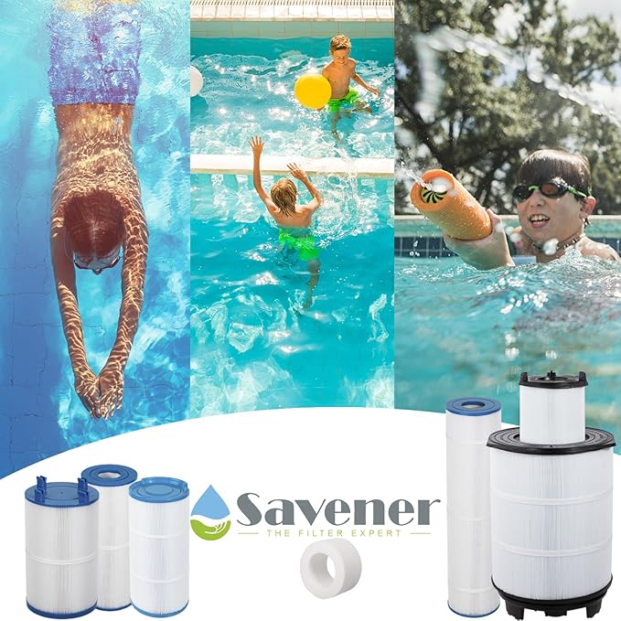 Savener® C-8311 Pool Filter Cartridge, Replaces Hayward CCX1000RE/CCX1000-RE/CC1000/CC 1000E, PXST100/PWW CT 100, FC-1285, Ultral-B6, SD-00370, MX-1000RE, APCC7207M, 100 Sq. Ft, 2 Pack