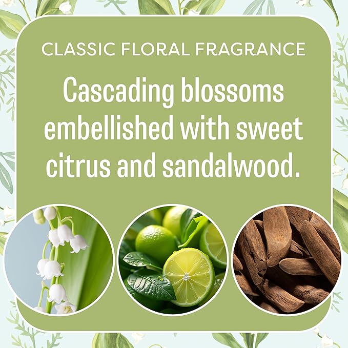 Fresh Scents Scented Sachets | Lily of The Valley | Home Fragrance | Long Lasting (Up to 6 Months) | Air Freshener for Closets, Drawers, & Cars | 6 Pack