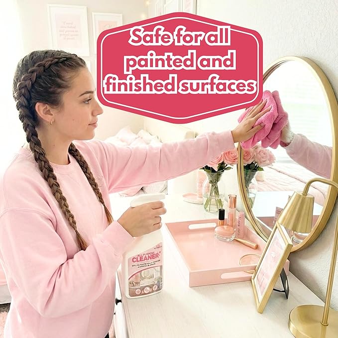 Noyatec All Purpose Cleaning Spray – Non-Toxic, Pet & Kid Safe, Multi-Surface Cleaner for Walls, Furniture, Counters, Bedrooms & Everyday Surfaces. Safe cleaner for Painted or Finished Surfaces.