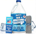 Sylvan Ice Machine Cleaner and Descaler | 1 Gal. (32 uses) | Free Cloth | Made in USA | Nickel Safe Ice Maker Cleaner and Descaler | Universal Compatibility for Commercial & Residential Ice Makers