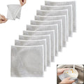 10 PCS Multipurpose Wire Dishwashing Rag for Wet and Dry,Non-Scratch Wire Dishcloth,Scrubbing Wire Dishwashing Rags,Time-Saver Kitchen Wipes Cleaning Cloths (Double Layer)