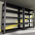 Nexvrtau 5-Tier Heavy Duty Garage Shelving Unit, 3000 LBS Capacity Metal Storage Rack 72" H x 48" W x 20" D, Adjustable Steel Shelves for Garage, Warehouse, Basement, Pantry, Workshop.2 Pack