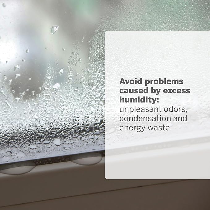 HUMYDRY | PACK 2 Dehumidifiers 35.3 oz. + 2 Refills | Moisture Absorber No Electricity Needed | Humidity Control for Large Rooms up to 400 sq.ft | Prevents Condensation and Musty Odors