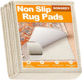 Songrey Non-Slip Rug Pad 2x8 FT, Extra Thick Carpet Pads for Hard Surfaces, Prevents Sliding and Secures Rugs, Provides Floor Protection with Comfort Cushioning