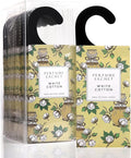 ROSE COTTAGE Large 12 Packs White Cotton Hanging Closet Deodorizer Air Freshener Long Lasting Scented Sachets Smell Goods for House