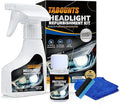 TABOUNTS Headlight Restoration Kit, Automotive Headlight Cleaner and Yellowed Head Light Restoring Kit,Helps Clear Dull & Oxidized Lenses,Suitable for All Vehicle Headlamps