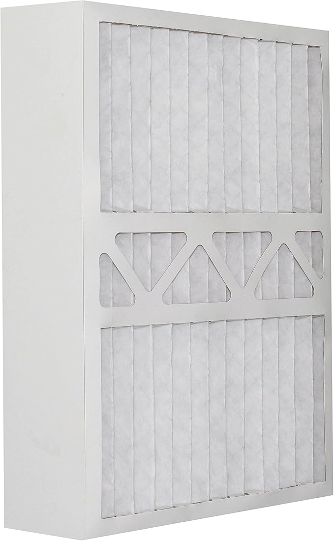 Aerostar 16x20x4 1/4 MERV 11 Pleated Replacement Air Filter for Bryant Carrier FILCCFNC0017, 2 Pack (Actual Size: 15 1/2" x 19 7/8" x 4 1/4")