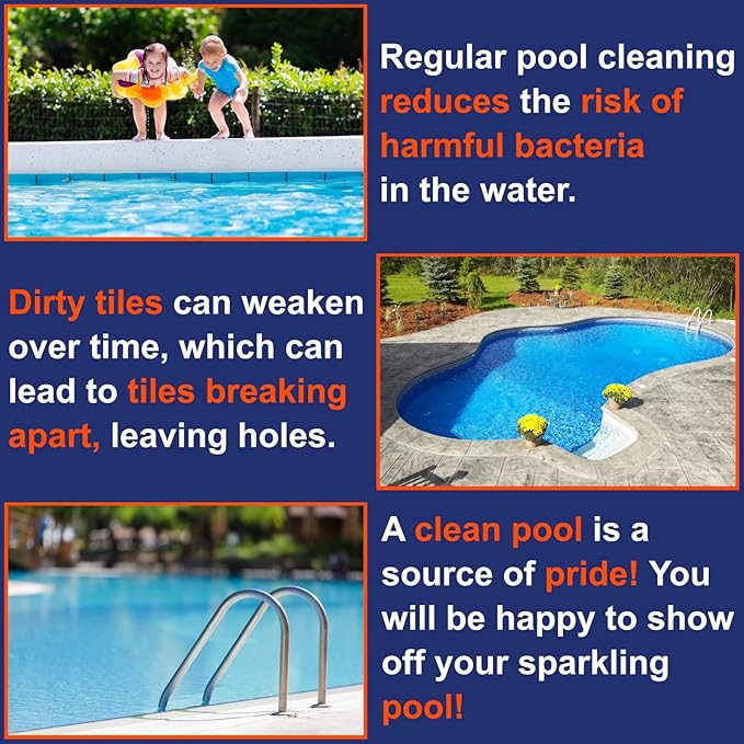Pool-Whiz Pumice Block for Pool (12-Pack) | Pool Tile & Concrete Cleaner | Pumice Stone for Cleaning Spas, Water Features & Bathroom Floors | Cleaning Block for Rust & Stains by Billy Buckskin