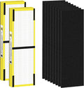 Pulluty FLT4825 HEPA Filter B Replacement Compatible with G-Guardian Air Purifiers AC4825 AC4825E AC4825W AC4300 AC4800 AC4900 AC4850,2 H13 True HEPA Filters+8 Carbon Pre-Filters