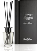 The Magic Scent Caribbean Mist Reed Diffuser for Home - Luxury Scent Diffuser with Premium Fiber Reeds for Lasting Gentle Dispersal - Natural, Toxin-Free Aroma Oil Reed