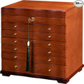 Wooden Jewelry Box,jewelry boxes for women large jewlrey box&organizers with necklace hanger,jewerly organizer,jewelry holder organizer,9-layer large capacity jewelry storage box