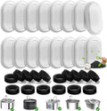 32 Pack Cat Water Fountain Filters for 108/3.2L& 67oz/2L Stainless Steel Pet Water Dispenser Cat/Dog Fountain Filter Replacement(16 Filters & 16 Sponges)