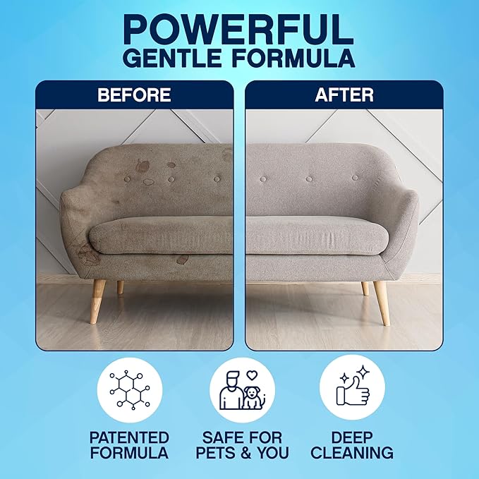 Odorable Stain & Odor Eliminator (32 oz) - Professional Cleaner for Pet Urine, Vomit & Feces, Safe on Carpet, Couch & Floor, Pet Stain Eliminator Spray, Advance Odor Control Technology