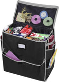 ProPik Unique Holiday Storage Organizer for Gift Bag and Wrapping Accessories (Black)