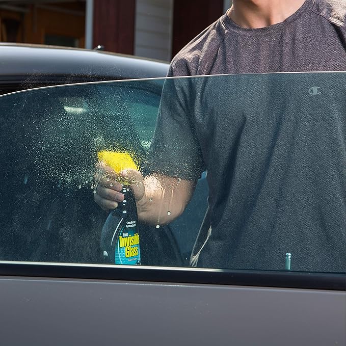 Invisible Glass 92163 Premium Glass Cleaner Spray for Car Windshields and Windows, Automotive and Home Window Cleaner, Streak-Free, Ammonia-Free, Tint-Safe – 16 fl oz