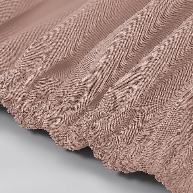 Modern Threads Soft Microfiber Solid Sheets - Luxurious Microfiber Bed Sheets - Includes Flat Sheet, Fitted Sheet with Deep Pockets, & Pillowcases Rose King