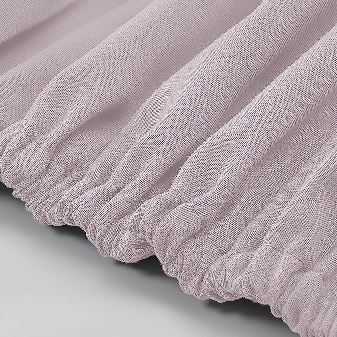 Modern Threads Soft Microfiber Solid Sheets - Luxurious Microfiber Bed Sheets - Includes Flat Sheet, Fitted Sheet with Deep Pockets, & Pillowcases Dusty Mauve King