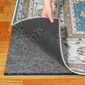 Waterproof Rug Pad, Thick 5x7 ft Under Area Rug Carpet Pad, Non Slip Felt Rug Pads for Hardwood Floors, Keep Carpets in Place Soft and Prevent Rug from Wrinkling or Buckling
