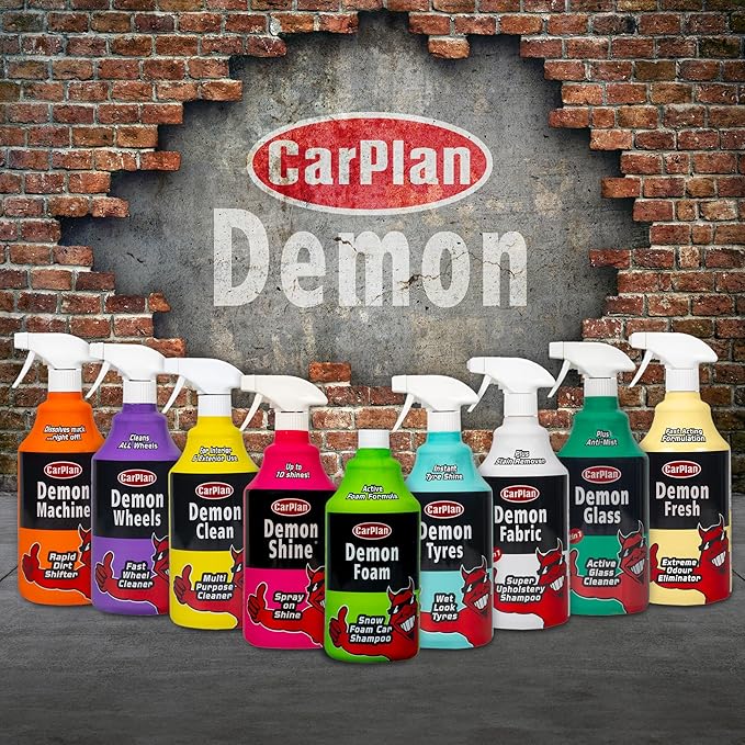 CarPlan Demon Tyres 169 fl Oz (5L) Refill Pack - Wet Look Tyres