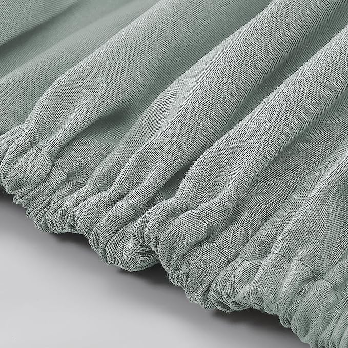 Modern Threads Soft Microfiber Solid Sheets - Luxurious Microfiber Bed Sheets - Includes Flat Sheet, Fitted Sheet with Deep Pockets, & Pillowcases Smoke California King