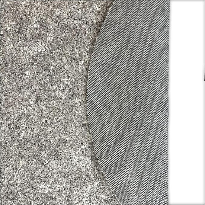 KOECKRITZ 11' x 16' Square Non-Slip Rug Pad Gripper - 1/4″ Thick Felt & Rubber Duo-Lock - Safe for All Floors & Hardwoods - Protects Floors, Keeps Rugs Flat