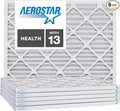 Aerostar 24x28x1 MERV 13, Pleated Air Filter, 24x28x1, Box of 6, Made in the USA