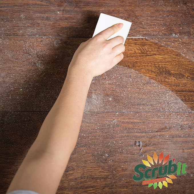 (20 Pack) Extra Thick Magic Sponge Eraser by SCRUBIT- Kitchen, Bathroom, Floor and Wall Cleaner - Miracle Melamine Cleaning Sponges- Durable Long Lasting Foam Scrubbing Pads for Tough Stains and Dirt