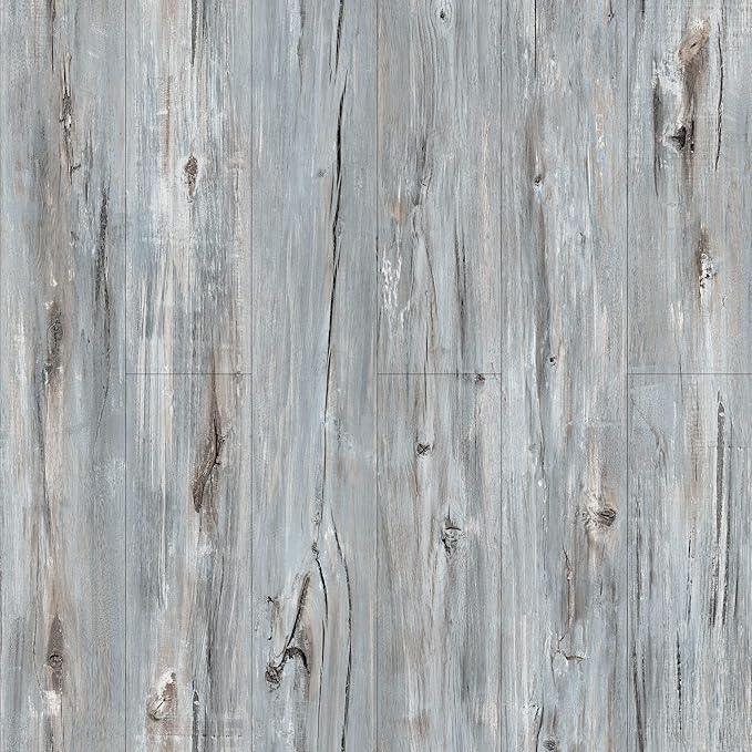 Peel and Stick Floor Tile, Waterproof Wood Grain Look Floor Tile,36" x 6", Self-Adhesive DIY Flooring Tiles for Kitchen,Living Room, Bedroom（72 Pack 108Sq.Ft，Mediterranean）
