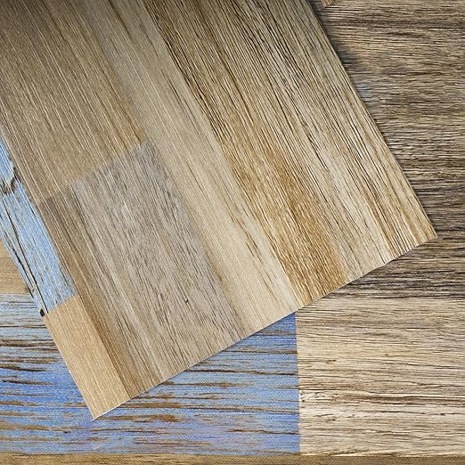 Art3d 36-Pack 54 Sq.ft Peel and Stick Floor Tiles Vinyl Plank Flooring Wood Look, Adhesive and Waterproof Tile Sticker for Bedroom, Living Room, Kitchen, RV in Aspen Yellow