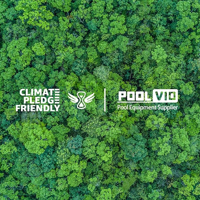 Poolvio Professional Pool Net, Upgraded Self-Repair Heavy Duty Nylon Mesh, Pool Skimmer Net with Extra Wide Scoop Edge, Pool Nets for Cleaning Leaves, Debris(No Pole)