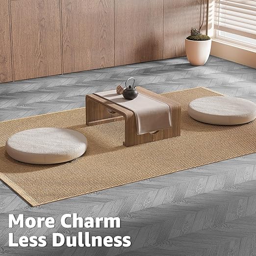 Art3d 10-Pack Herringbone Peel and Stick Vinyl Floor Tiles, 12" x 12" Self Adhesive Waterproof Wood Flooring Plank for Living Room, Kitchen, Bathroom, Bedroom, Cover 10 Sq. Ft, Grey