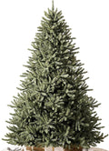 Balsam Hill 7.5 ft Unlit Classic Blue Spruce - Artificial Christmas Tree with 2,960+ Tips, Premium Stand & Easy Assembly for Indoor Holiday Decorating