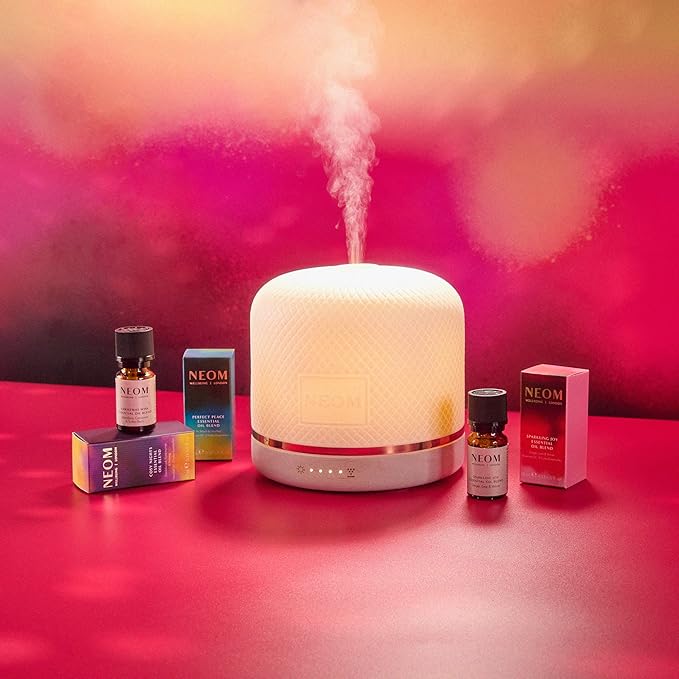 NEOM Sparkling Joy Essential Oil Blend I Ginger, Lime & Vetiver I 100% Natural Fragrance I Pure Essential Oils I Invigorating