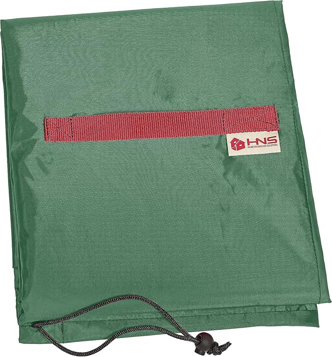 Upright Christmas Tree Storage Bag - Fits 4 Ft Artificial Xmas & Topiary Tree, Vertical Holiday Cover, Durable, Dustproof & Easy-Use Xmas Storage, Green