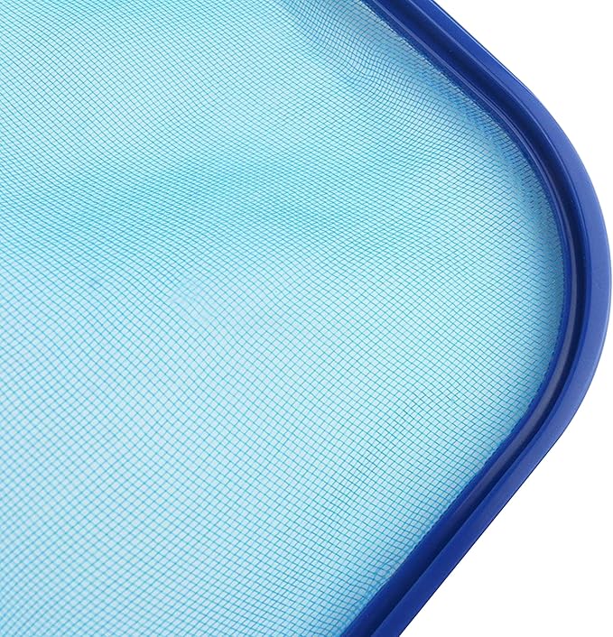 Sunnyglade Swimming Pool Cleaner Supplies/Professional Heavy Duty Pool Leaf Rake Fine Mesh Frame Net/Cleaning Leaf Skim Net (17.5x11.8in)