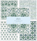 ELYN Swedish Dishcloths, Reusable & Washable Sponge Cloths, Absorbent Cleaning Paper Towels for Kitchen, Dishes, Counters and More, 5 Pack, Assorted Bohemian Patterns