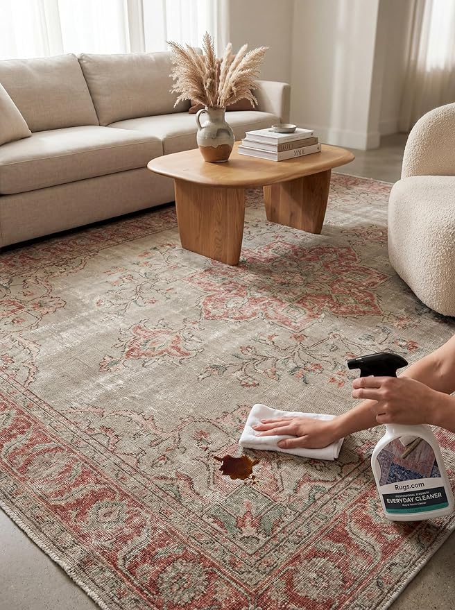 Rugs.com Everyday Rug & Fabric Cleaner (22oz) - Stain Remover for Rugs, Carpet, Upholstery, and More