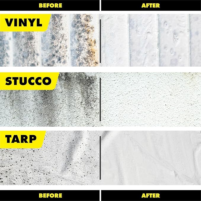 STAR BRITE Mildew Stain Remover + Cleaner Removes Stains on Contact - 22 OZ (085616SS)