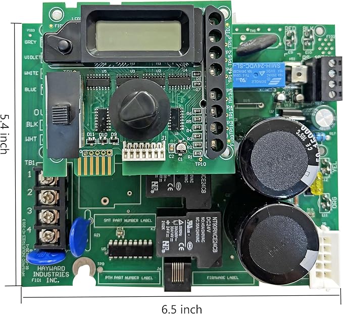 2026 New Upgraded GLX-PCB-RITE Main Circuit Board & GLX-PCB-DSP Display Board，Compatible with Hayward Goldline Aqua Rite Salt Chlorine Generators，Replacement for Hayward aquarite Circuit Board