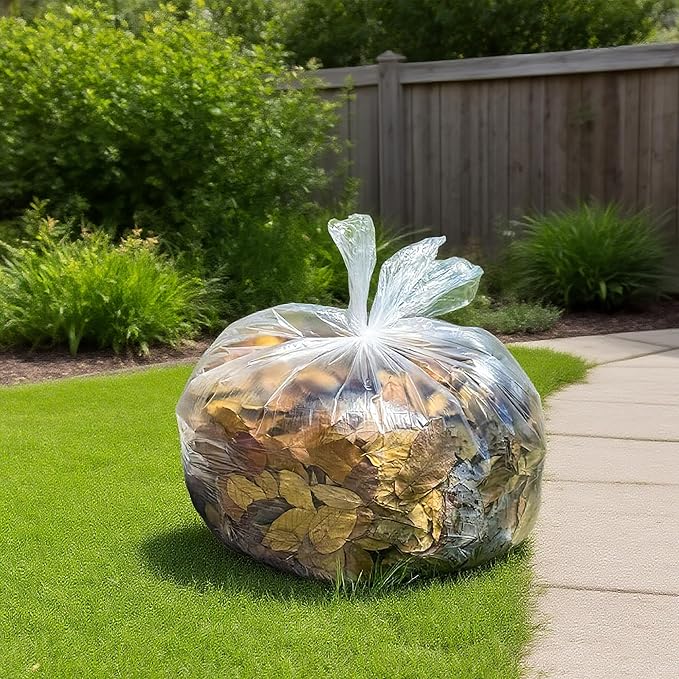 Trash Can Liner - Wholesale 200 Count Garbage Bags on Perforated Roll 55 Gallon Multipurpose for Office Bathrooms Business Home Commercial and Industrial Needs