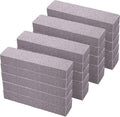 Norme 30 Pack Pumice Stones for Toilet Bowl Cleaning Scouring Pad Pumice Stick Cleaner for Cleaning Toilets, Bathtubs, Grills, Kitchen, Swimming Pools, Sinks, 5.9 x 1.4 x 0.9 Inch (Gray)