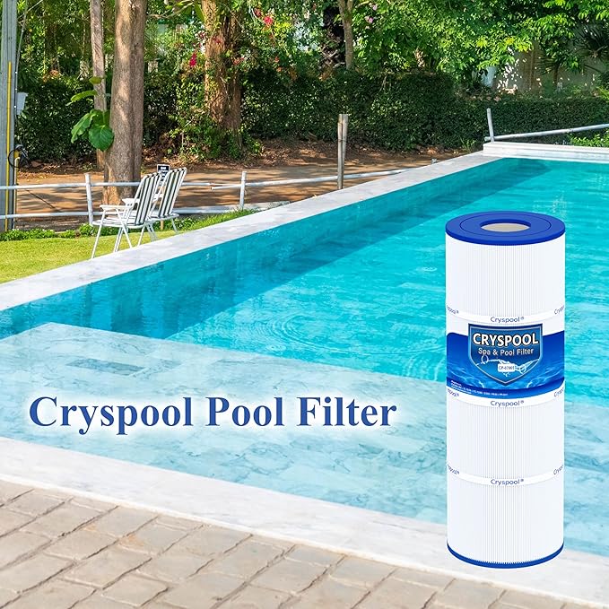 Cryspool® 07065 Filter Compatible with CX500-RE, C500, PA50, Ultral-A11, PP-A11, C-7656, FC-1240, 50 Sq. Ft Pool Filter Cartridge, 1 Pack