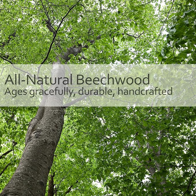 Redecker German-Made Horse Hair Bristle Dish Brush, Soft All-Purpose Scrubber for Kitchen & Household with Strong Horse Hair Bristles, 1-1/2 inch Replaceable Brush Head, Set of 2, 9-inches Long