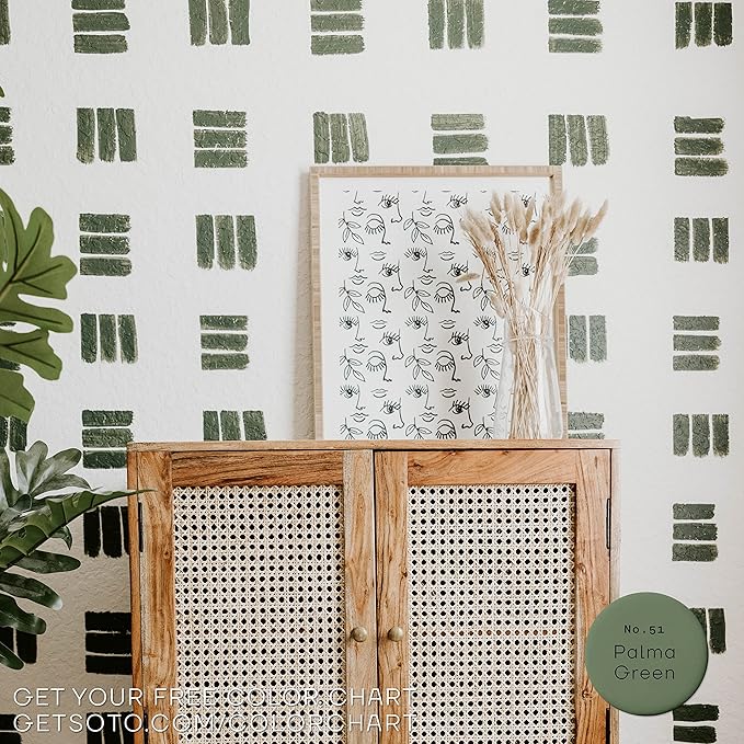 soto Green Paint Touch Up, Multi-Surface, Matte Finish (No. 51 Palma Green) - 1.5 Ounces/45 Milliliters of Scratch Repair for Furniture, Walls, Cabinets, Trim, Doors, Indoor/Outdoor